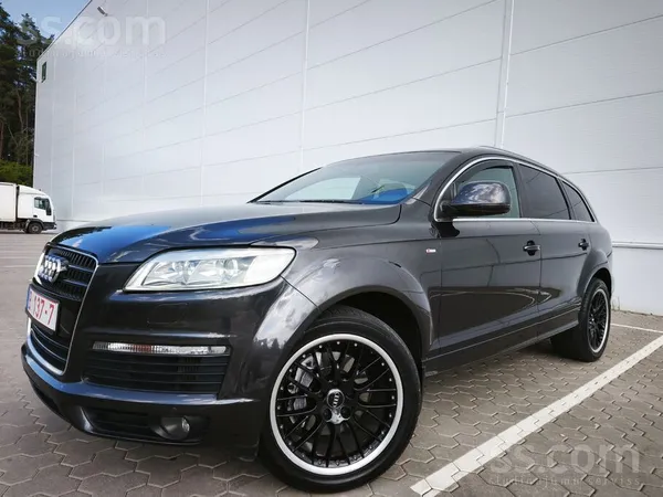 Audi Pārdodu 2008. gada S-Line Audi Q7, ar Audi exclusi