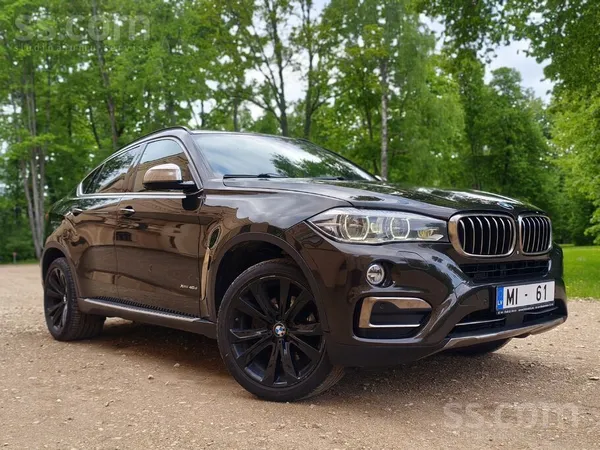 BMW BMW X6 4.0D 230kW/313 zs. Krāsa -Brūna Sparkling s