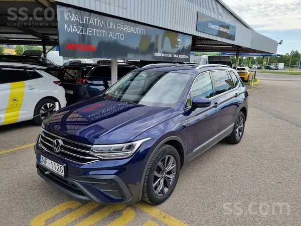 Volkswagen Tiguan 2022 - 20,700  €, 92 tūkst., Latvija