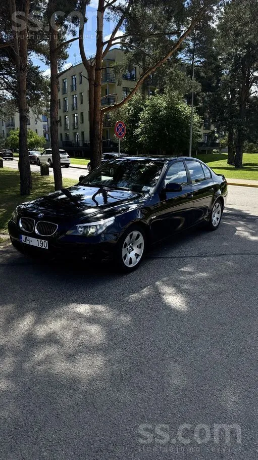 BMW Pārdod BMW E60 535d, 2006. gada 09. mēnesis. Jauna