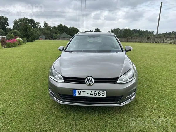 Pārdodu koptu Volkswagen Golf 7 Variant, 2015. gada, ar ekonomisku 1.6 Tdi 7