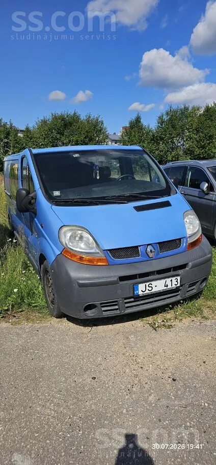 Renault Pārdod Renault Trafic, 2005. gada jūnija izlaidums
