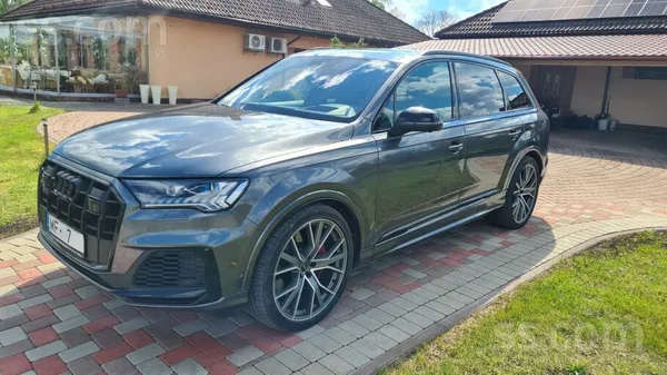 Audi Sq7 05.2021. 68000 km, 7 sēdvietas, 435zs, visu ri