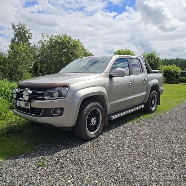 Volkswagen Pārdodās sakarīgs Amaroks. 132 Kw. Bitturbo. Vizul