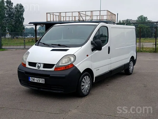 Renault Long versija- Renault Trafic, 1.9dci. Kravas buss,