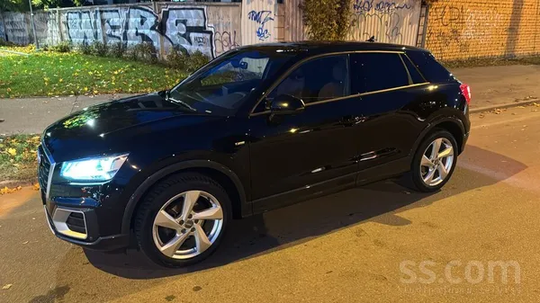 Audi Pardodu tehniski un vizuāli skaists S-line Q2 ar b