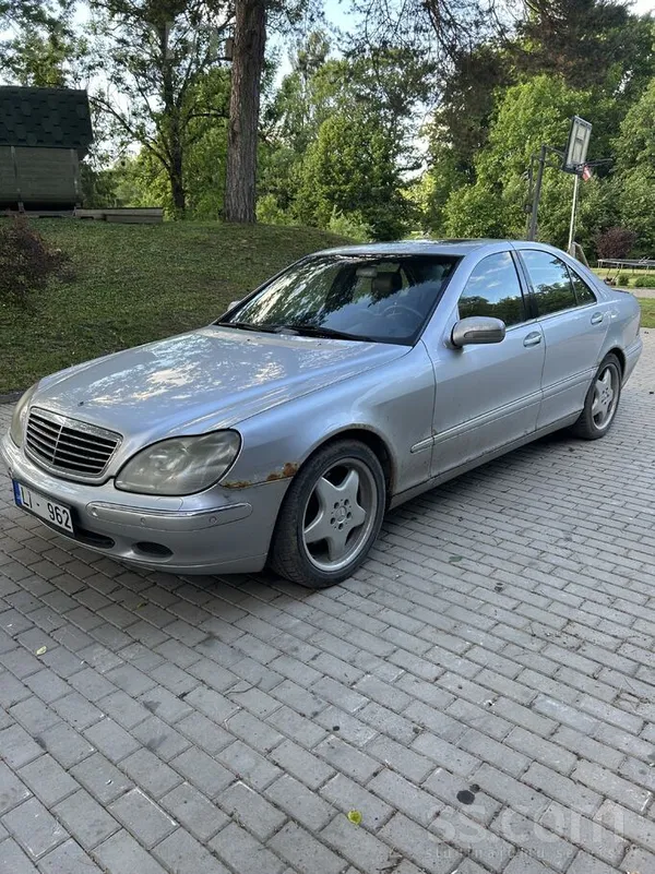 Mercedes S320 x 2 Rūc , brauc , Bremzē . ...