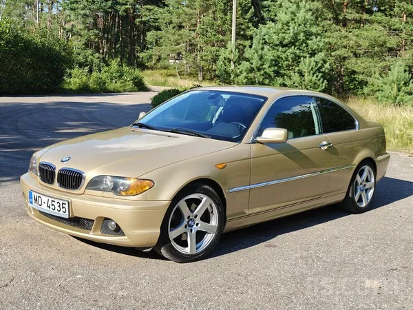 BMW Pārdod vai maina BMW 320Cd E46 kupeju skaistā zelt