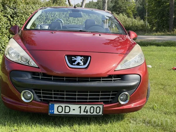 Peugeot Pārdodu lolotu un skaisti sarkanu Peugeot 207cc ar