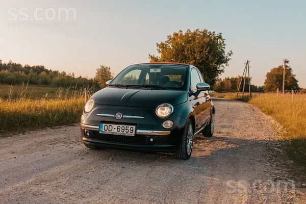 Fiat Pārdodu Fiat 500C kabrioletu ar auduma nolaižamo j
