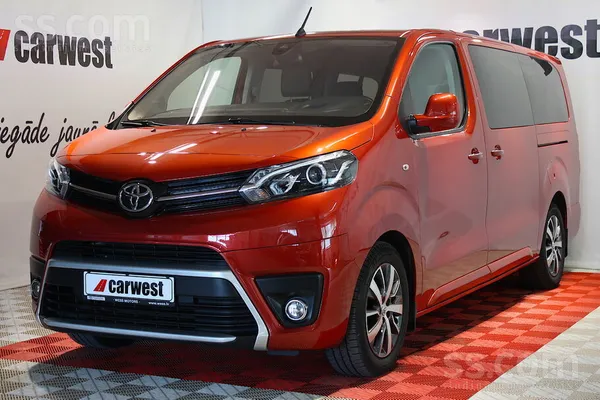 Toyota Automašīna ar pārbaudītu vēsturi.