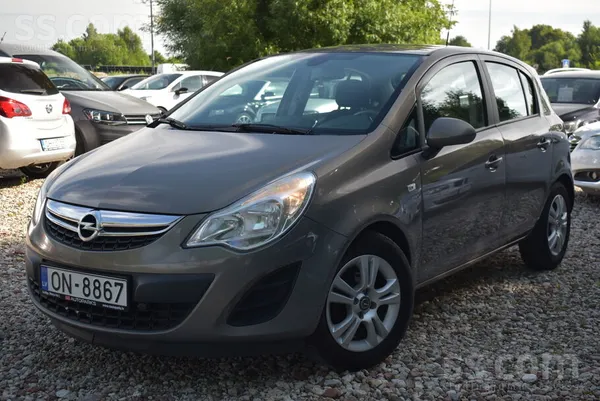 Opel Opel Corsa 1.2L benzīns , 63 kW, 05.2012 g. 