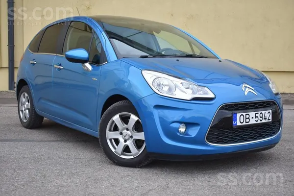 Citroen Citroen C3 (2010.g) Gaiši zila Met. 