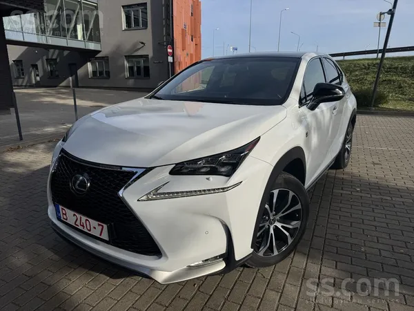 Lexus Lexus Nx300H F Sport (2017. gada modelis, pirmā re