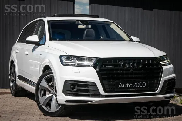 Audi Q7 3.0Tdi 268zs kw Quattro 7 vietīgs
 
Jūsu esošais auto var kalpot k