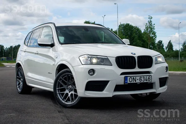 BMW Bmw x3 Oriģinālā m-pakotne 2.0d 120Kw 163Zs X-Driv