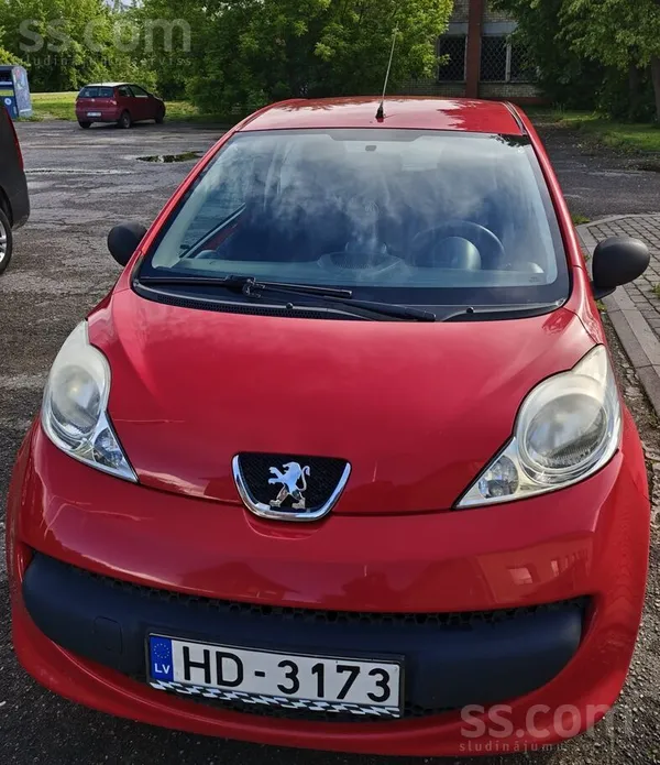 Peugeot Pardodu Peugeot 107, benzīns, 2007.gada izlaidums