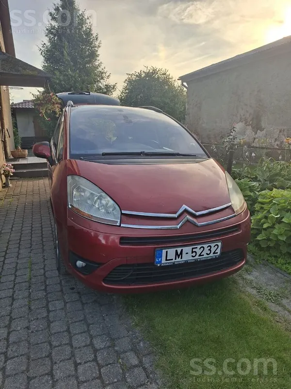 Citroen Tiek pārdots citroen c4 picasso, 2008.gada, benzīn