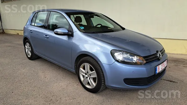 Auto tikko no Vācijas VW Golf 6 / 1.4i (90kw-122z/s)vid paterins 6, 7 L uz 1