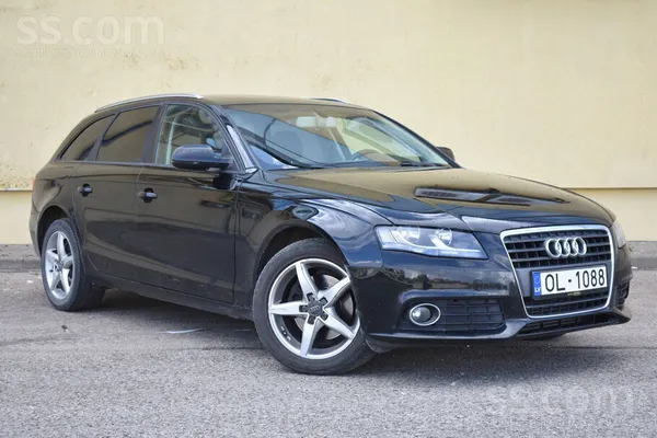 Audi Audi A4 (2009.g) Melna Met. 