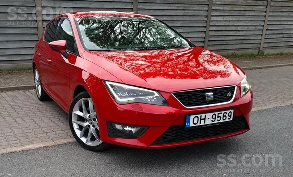 No Beļģijas, Seat Leon FR 1.8Tsi 180zs, automāts 7 ātrumi, brauksanas režimu