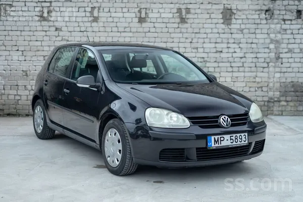 Volkswagen Volkswagen Golf 5 1.9 dīzelis 77 kW. Tīrs un kopts