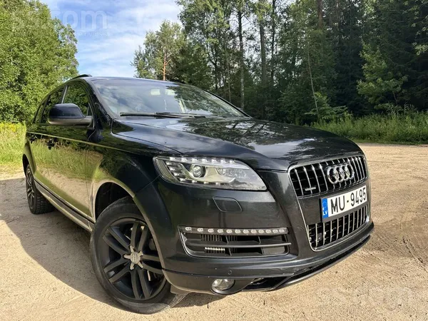 Audi Pārdod Audi Q7, Jūlijā izieta TA, nav pneimas, 7 v