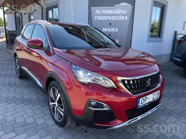 Peugeot 2018 Peugeot 3008 1.6 Dīzeļdegviela 88kw/ 120zs ar