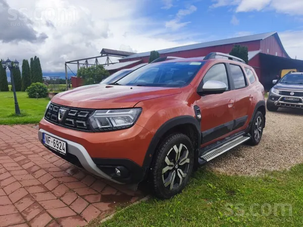 Pārdodu koptu un uzticamu pilnpiedziņas (4x4) apvidus auto – Dacia Duster Prestige komplektācijā. Auto pirkts jauns Latvijā p ...