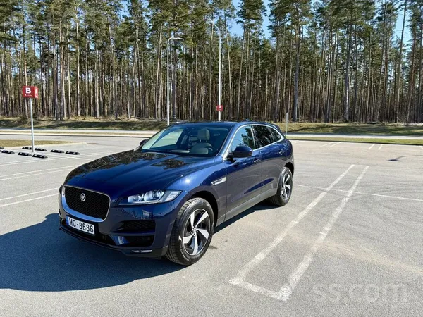 Tiek pārdots Jaguar F-Pace 2.0D Awd. Automašīna ir ideālā stāvoklī. Viens īp