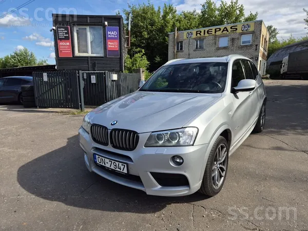 BMW BMW X3 M-Pack Xdrive 3.0 dīzelis. 190kw 