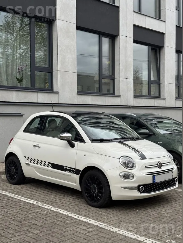 Fiat Pārdodas Fiat 500, 2017. gada, automāts. 