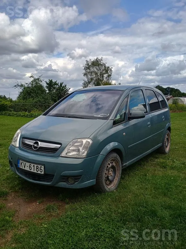 Opel Tiek pārdota ļoti ekonomiska Opel Meriva bija plān