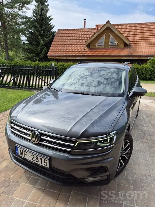 Volkswagen Pārdodam ģimenes Tiguānu. Pirkts un apkopts Moller