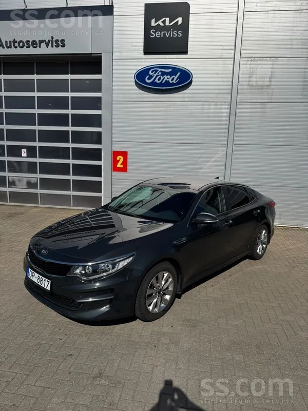 Kia Optima ir izcili ekonomisksun ietilpīgs auto -5.2l/100km, ar labu komple