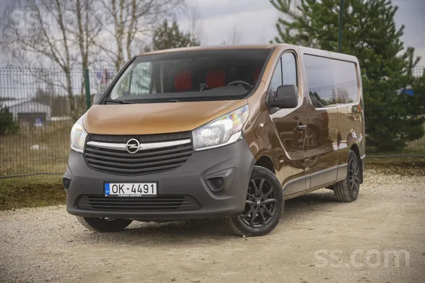 Opel Opel Vivaro-B, 2017. gada. 1.6l dīzelis, mehānika.