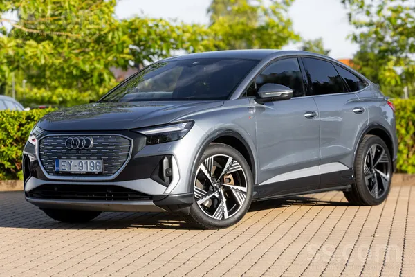 Q4 E-tron Sportback S-line. Nupat ievests Latvijā. 
Auto ar pilnu servisa v
