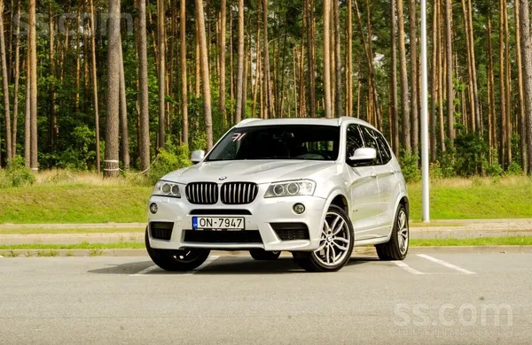 BMW BMW X3 M-Pack Xdrive 3.0 dīzelis. 190kw 