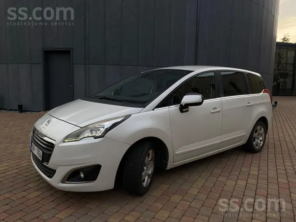 Peugeot Peugeot 5008, 1.6Td , pirkta Latvijā. Jauna TA līd