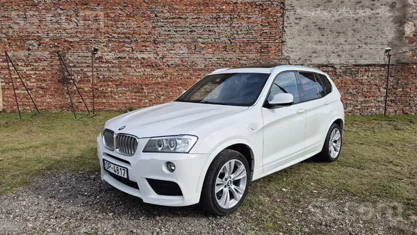 Pārdod BMW X3, F25, M'packet, 2011.g. , 3.0 dīzelis, 190kw, automāts, nobrau