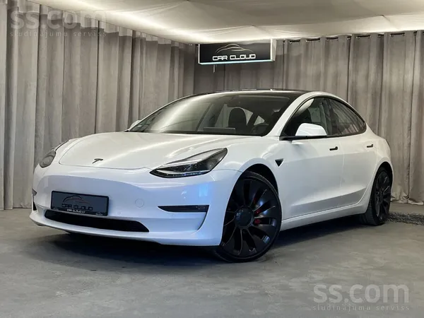 Tesla Pieejams Ekii atbalsts. Tesla Model 3 Performance