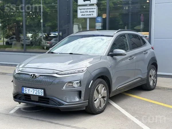Hyundai 64 kWh lielā baterija. Pilnākā komplektācija. Ādas