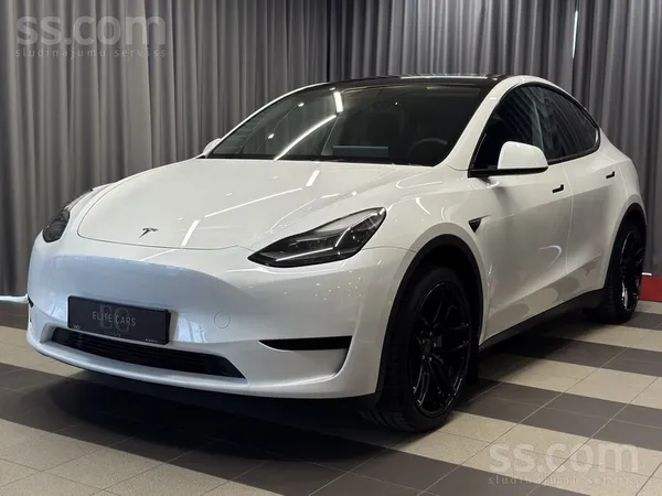 Tesla Pieejams Ekii atbalsts. Tesla Model Y Standard Ran