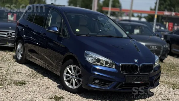 BMW 218d Gran Tourer, tikko ievests
2.0 dīzelis (110Kw/150Zs)
Pirmreizējā