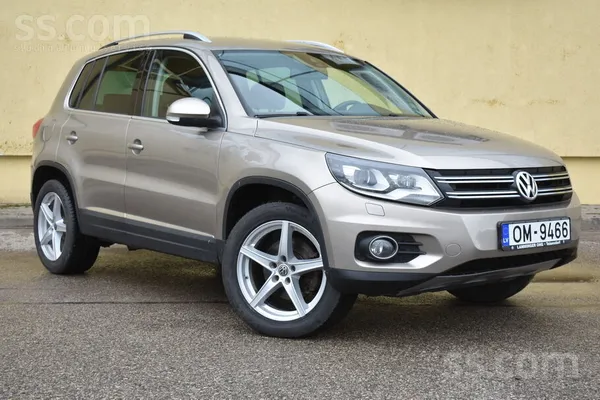Volkswagen Volkswagen Tiguan (2014.g) Gaiši brūna Met.