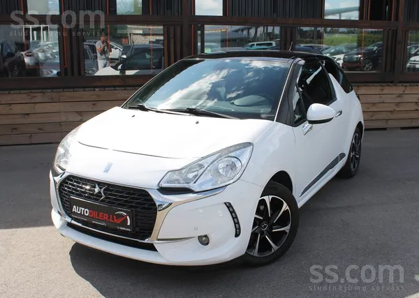 Citroen Pārdodu Citroen DS 3, 2017.Gada 1.2i Benzīns 81Kw 