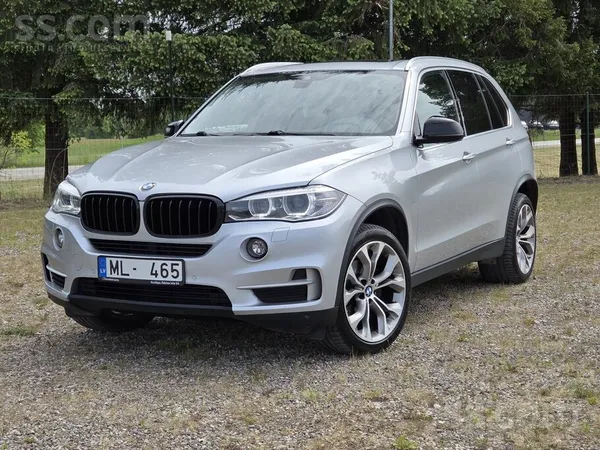 BMW X5 Xdrive, 3, 0D, 190Kw. Teicamā tehniskā un vizuālā kārtībā. Bez pneimo