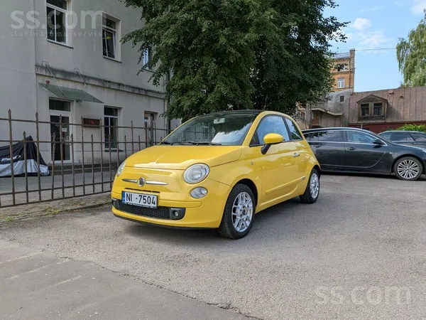 Fiat Pārdotu savu dzelteno fiatiņu, regulāri kopts un l