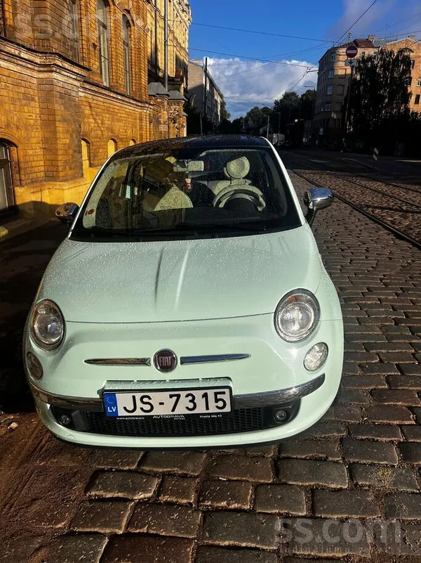 Fiat 500 1.2 Automāts – ļoti skaists un Kopts
Pārdodu Fiat 500, 2014. gada,