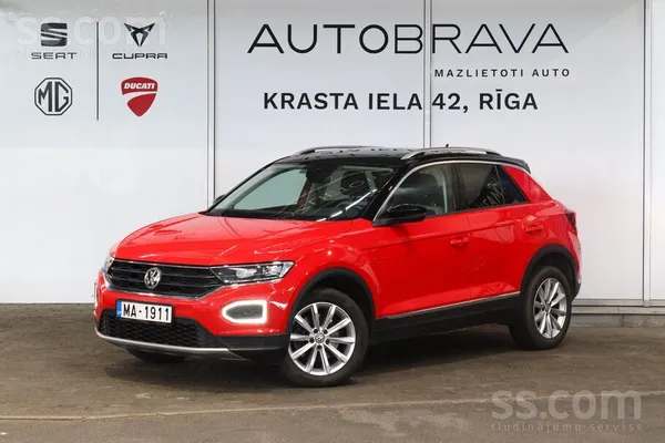 Piedāvājam VW T-Roc Style. 1.5 benzīna dzinējs. 110Kw/150Zs. Automātiskā pār